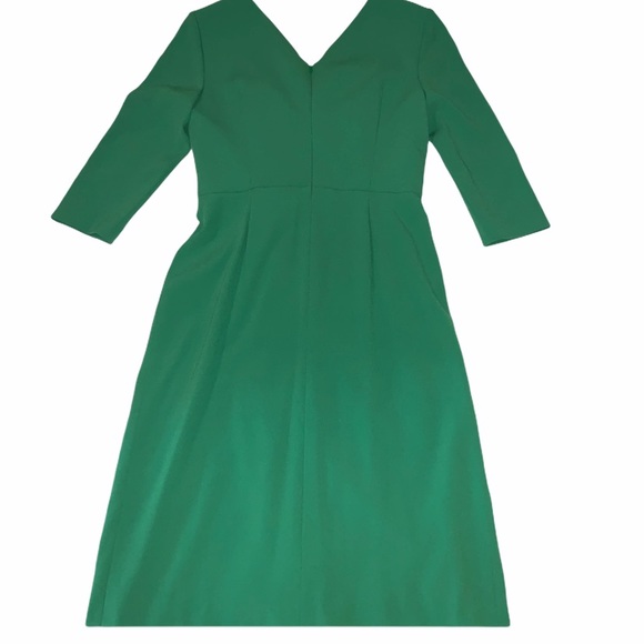 Escada Sheath Dress 3/4 Sleeve - Picture 4 of 8